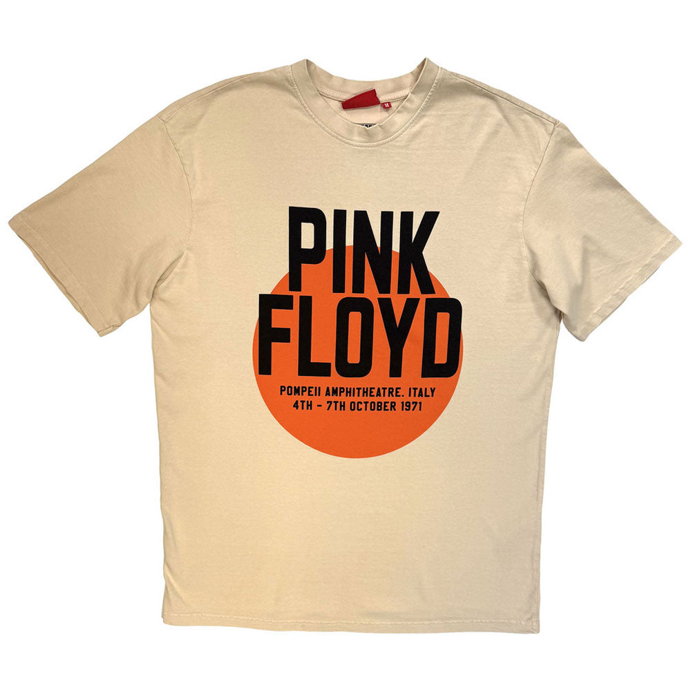 Pink Floyd Pompeii Circle Wash Rock Off Unplugged T Shirt product image 1