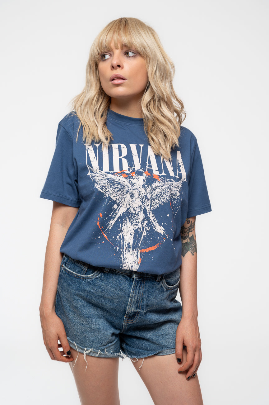 Nirvana In Utero Distressed T Shirt product image 1
