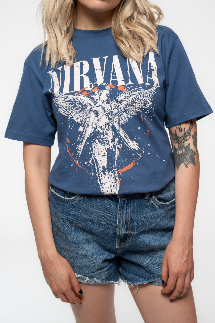 Nirvana In Utero Distressed T Shirt product image 3
