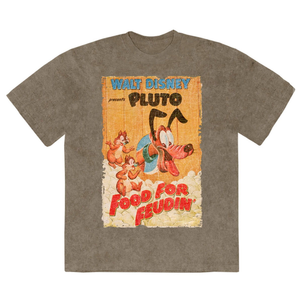 Pluto Food For Feudin' Limited Premium Wash T Shirt product image 1