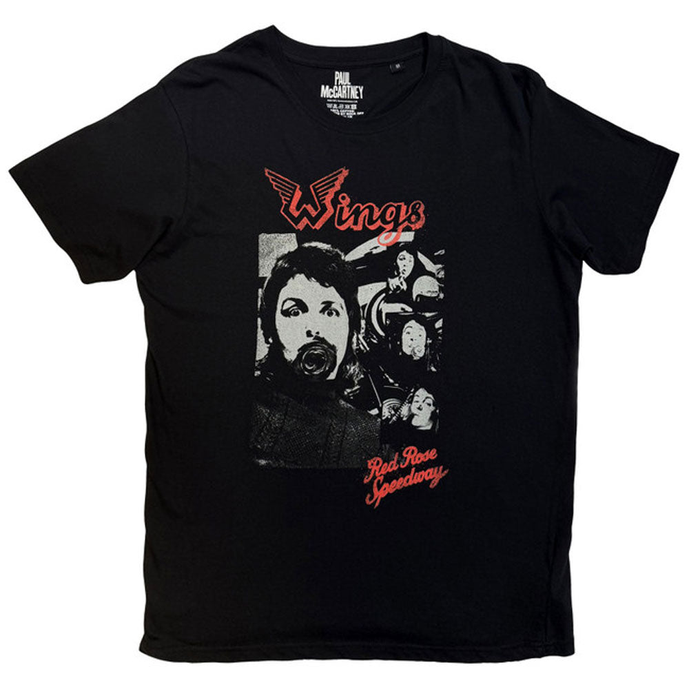 Paul McCartney Wings Collage T Shirt product image 1