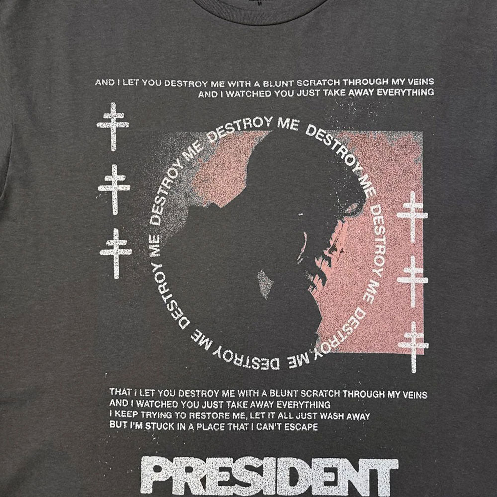 President Destroy Me Band Logo T Shirt product image 2