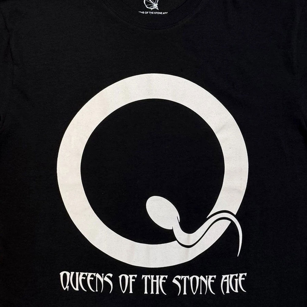 Queens Of The Stone Age Band Logo Mono T Shirt product image 2