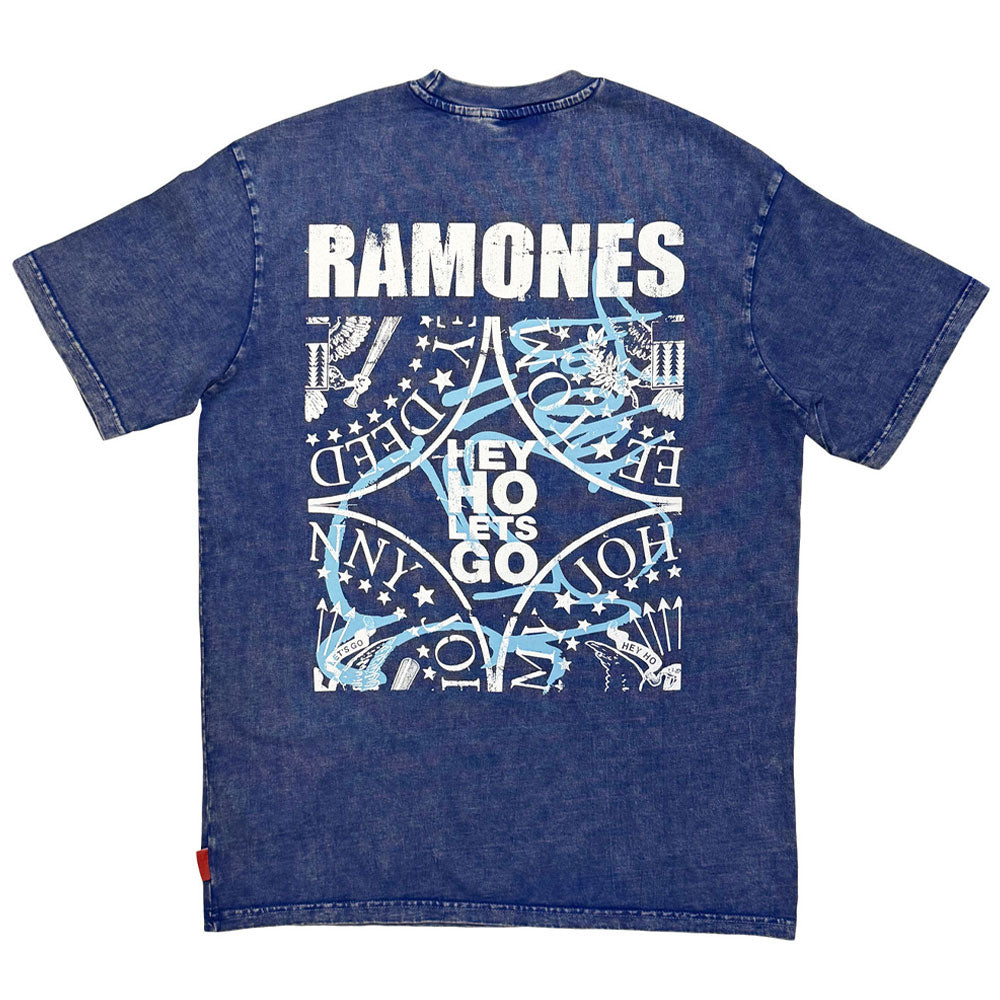 Ramones Presidential Seal Wash Rock Off Unplugged T Shirt product image 2