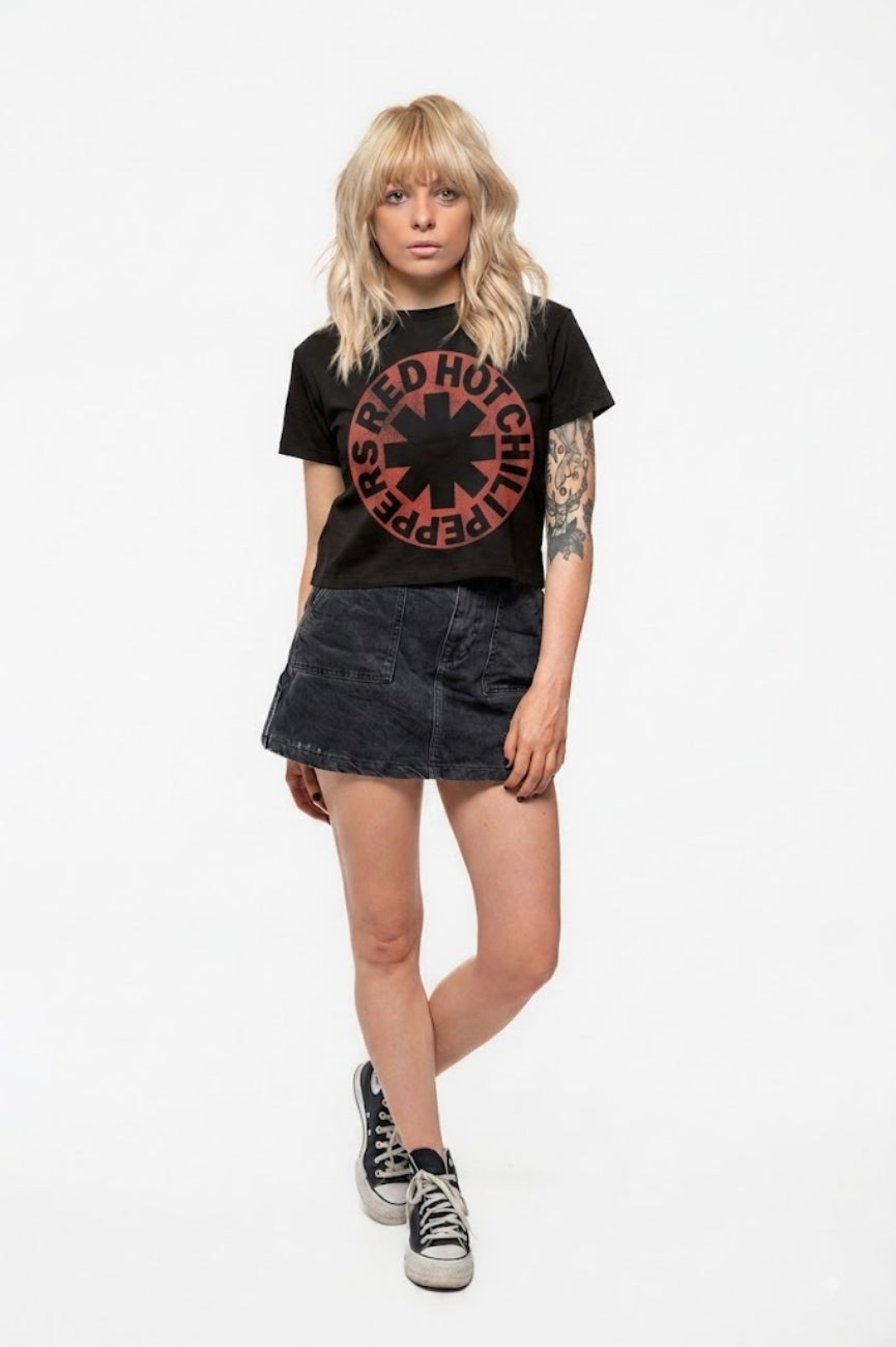 Red Hot Chili Peppers Asterisk Circle Crop Top product image 2
