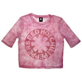 Red Hot Chili Peppers Asterisk Circle Mesh Crop Top product image 1