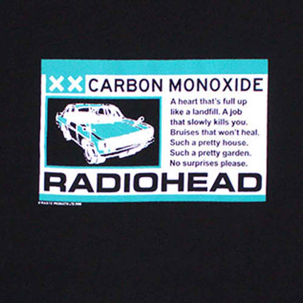 Radiohead Carbon Patch T Shirt product image 2