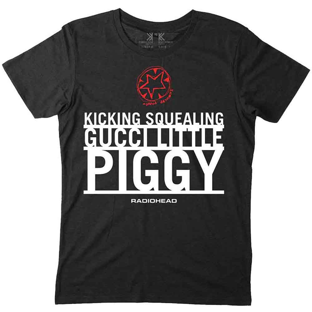Radiohead Piggy Band Logo T Shirt product image 1