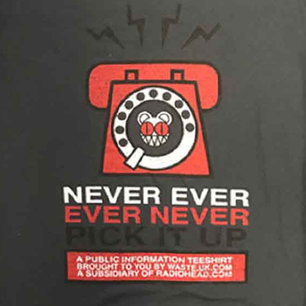 Radiohead Never Pick It Up T Shirt product image 2