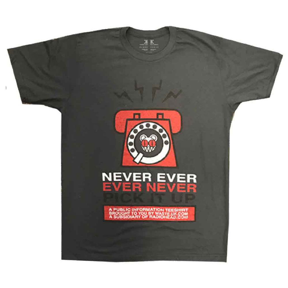 Radiohead Never Pick It Up T Shirt product image 1