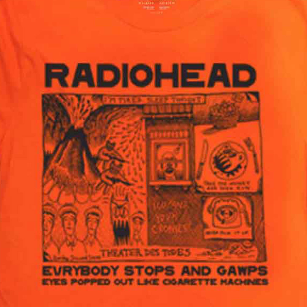 Radiohead Gawps Band Logo T Shirt product image 2
