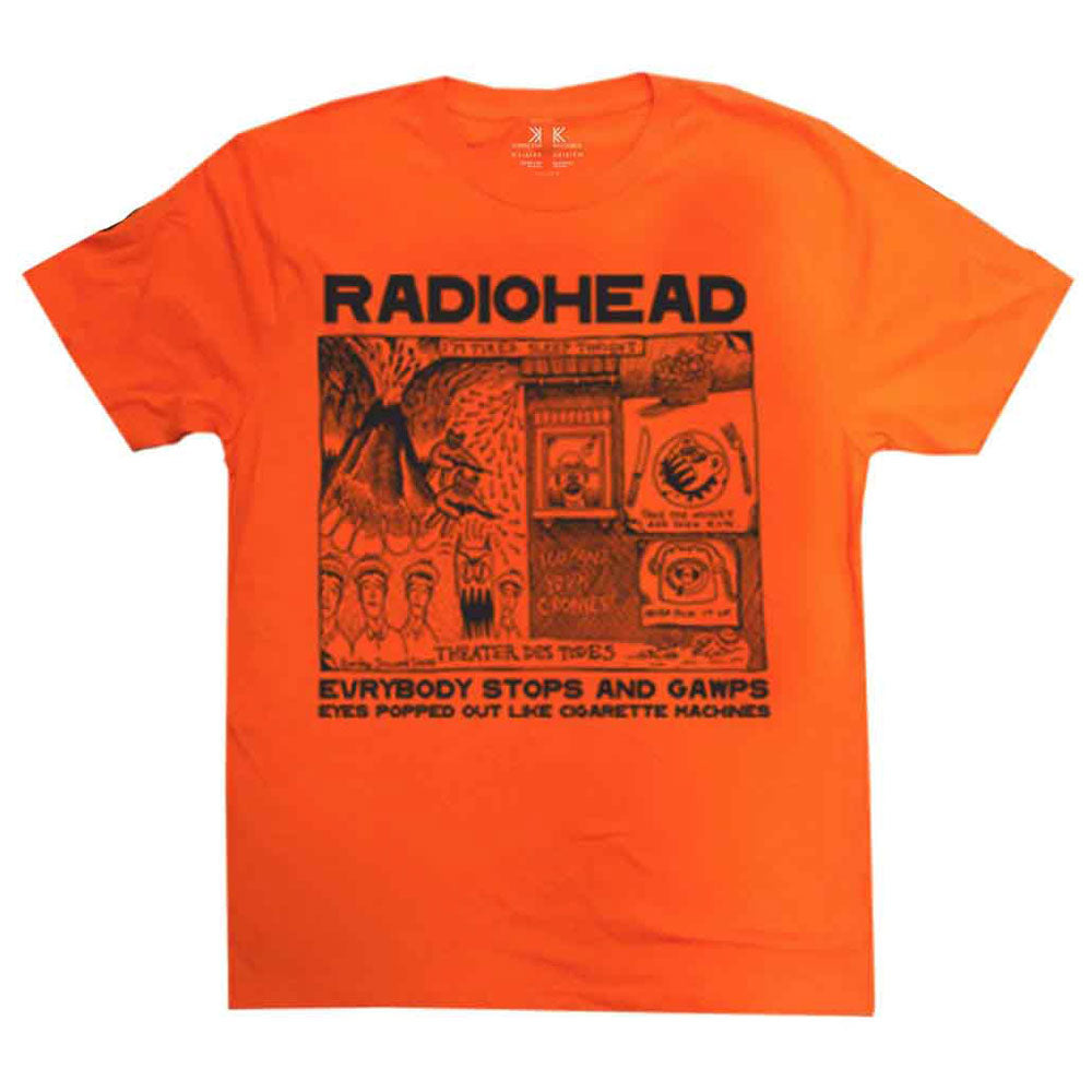 Radiohead Gawps Band Logo T Shirt product image 1