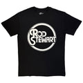 Rod Stewart Circle Logo Mono T Shirt product image 1