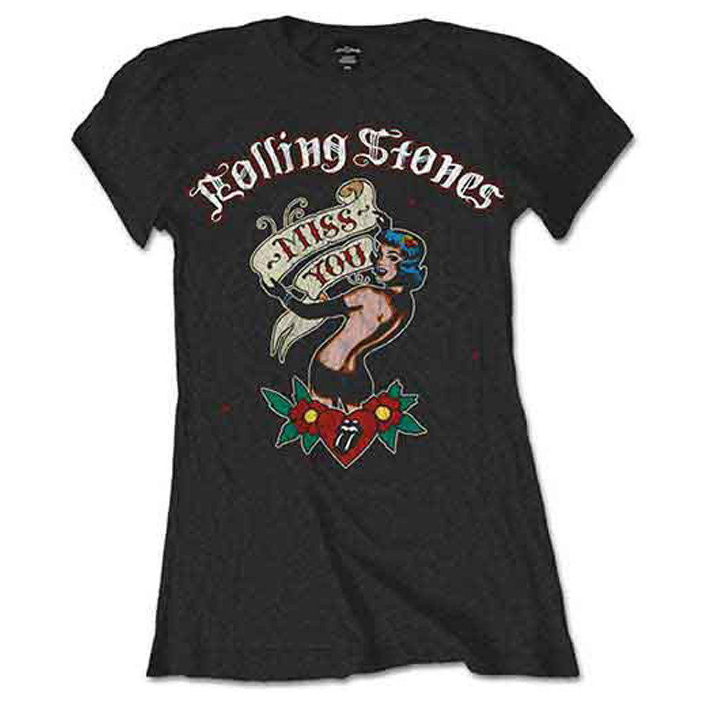 The Rolling Stones Miss You Skinny Fit T Shirt product image 1