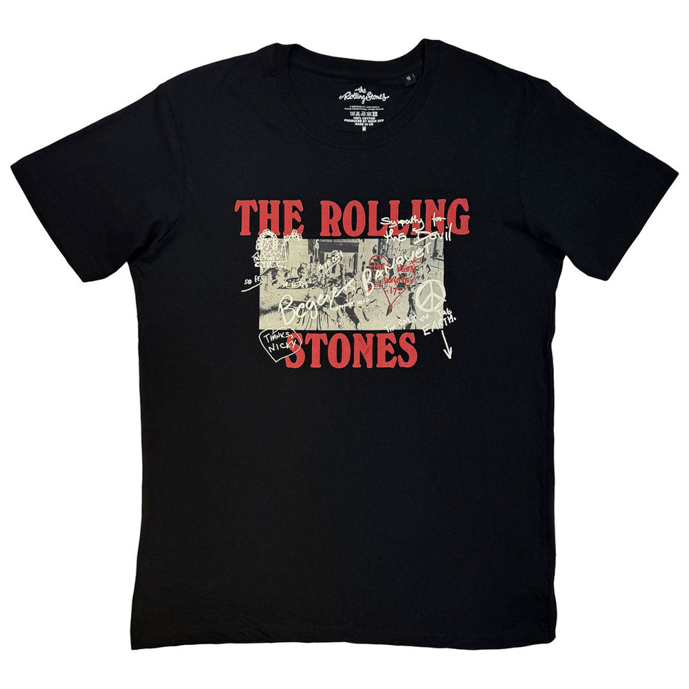 The Rolling Stones Beggars Banquet Graffiti T Shirt product image 1