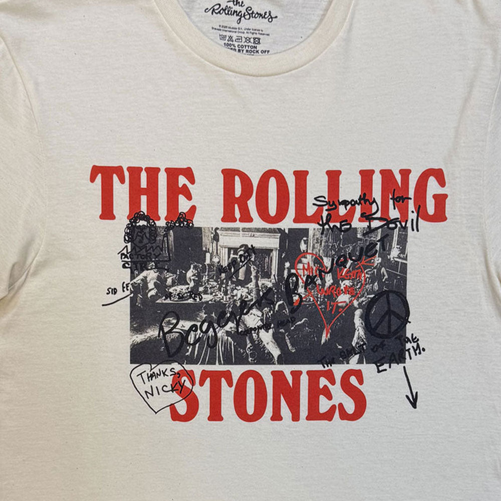 The Rolling Stones Beggars Banquet Graffiti T Shirt product image 2
