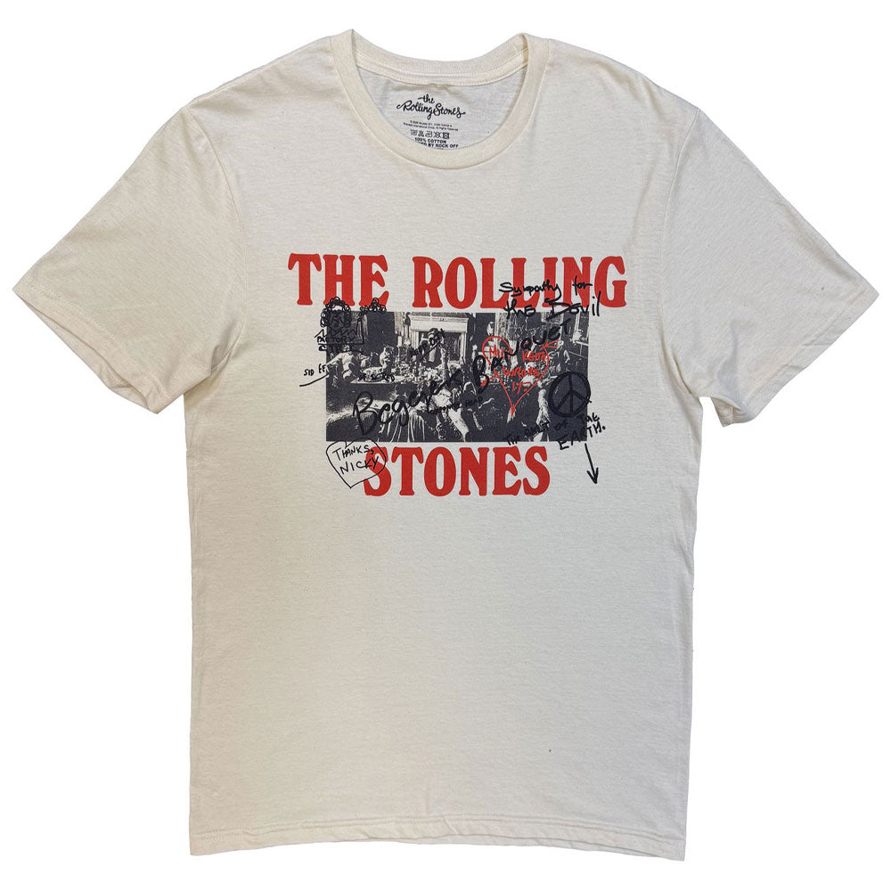 The Rolling Stones Beggars Banquet Graffiti T Shirt product image 1
