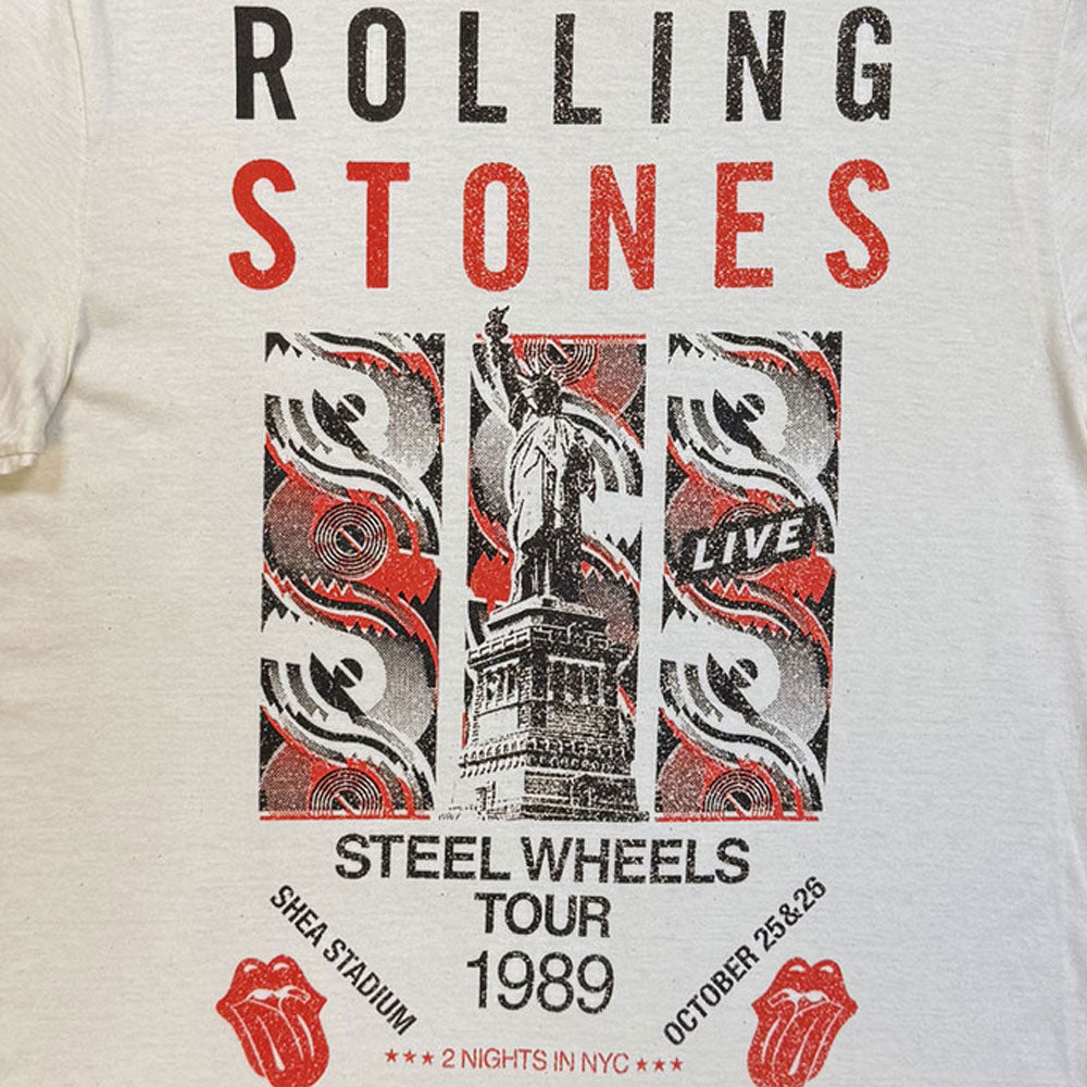The Rolling Stones Steel Wheels Tour 1989 T Shirt product image 2