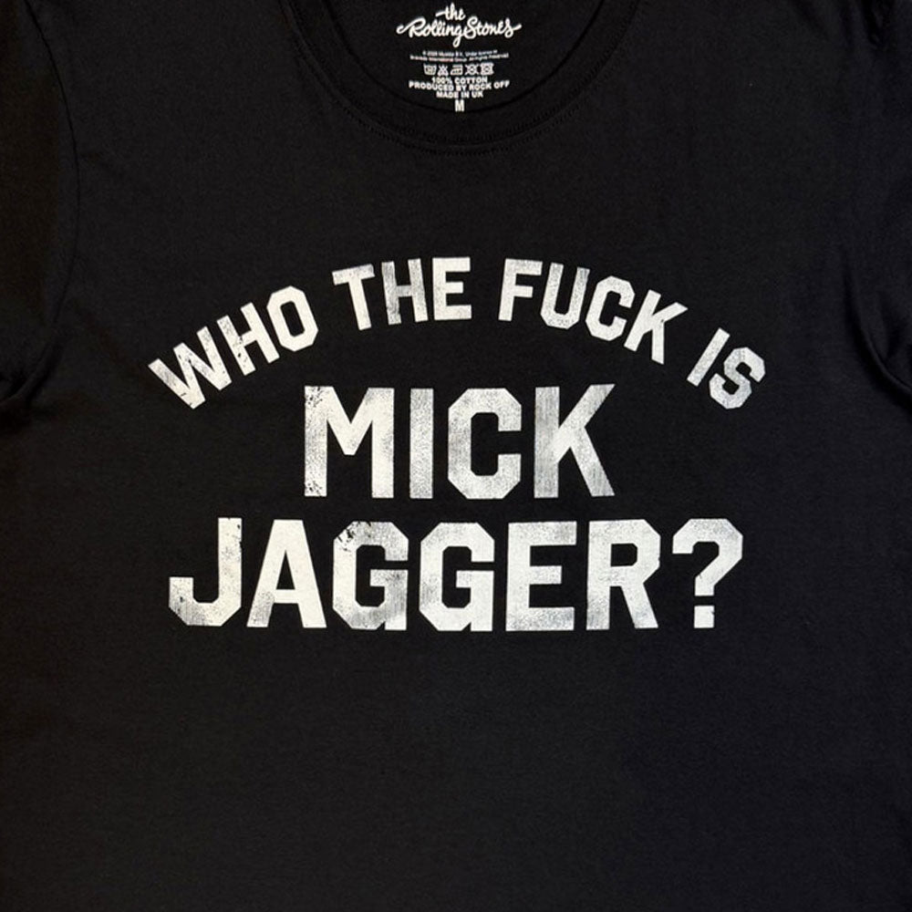 The Rolling Stones Who Is Mick Jagger T Shirt product image 2
