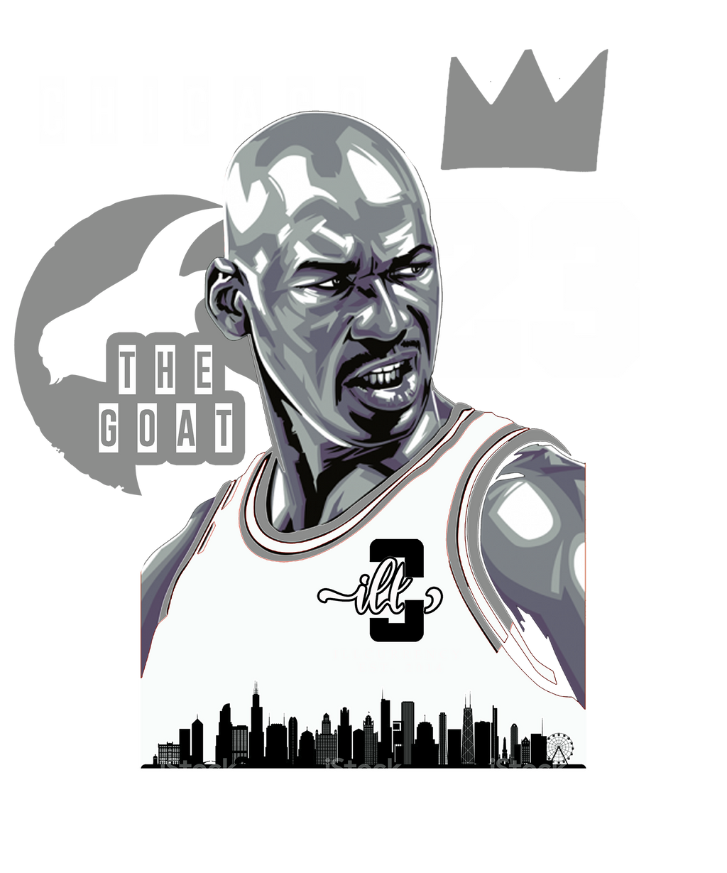 Air Jordan 1 High ‘85 “Georgetown” Navy Blue T-Shirt (The Goat)