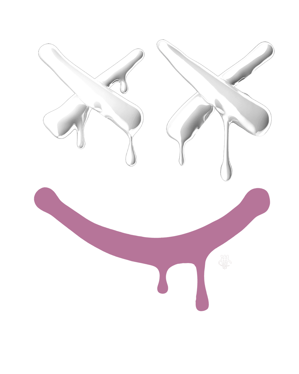 Air Jordan 1 Mid "Berry" Black T-Shirt (Happy Drip) product image 1