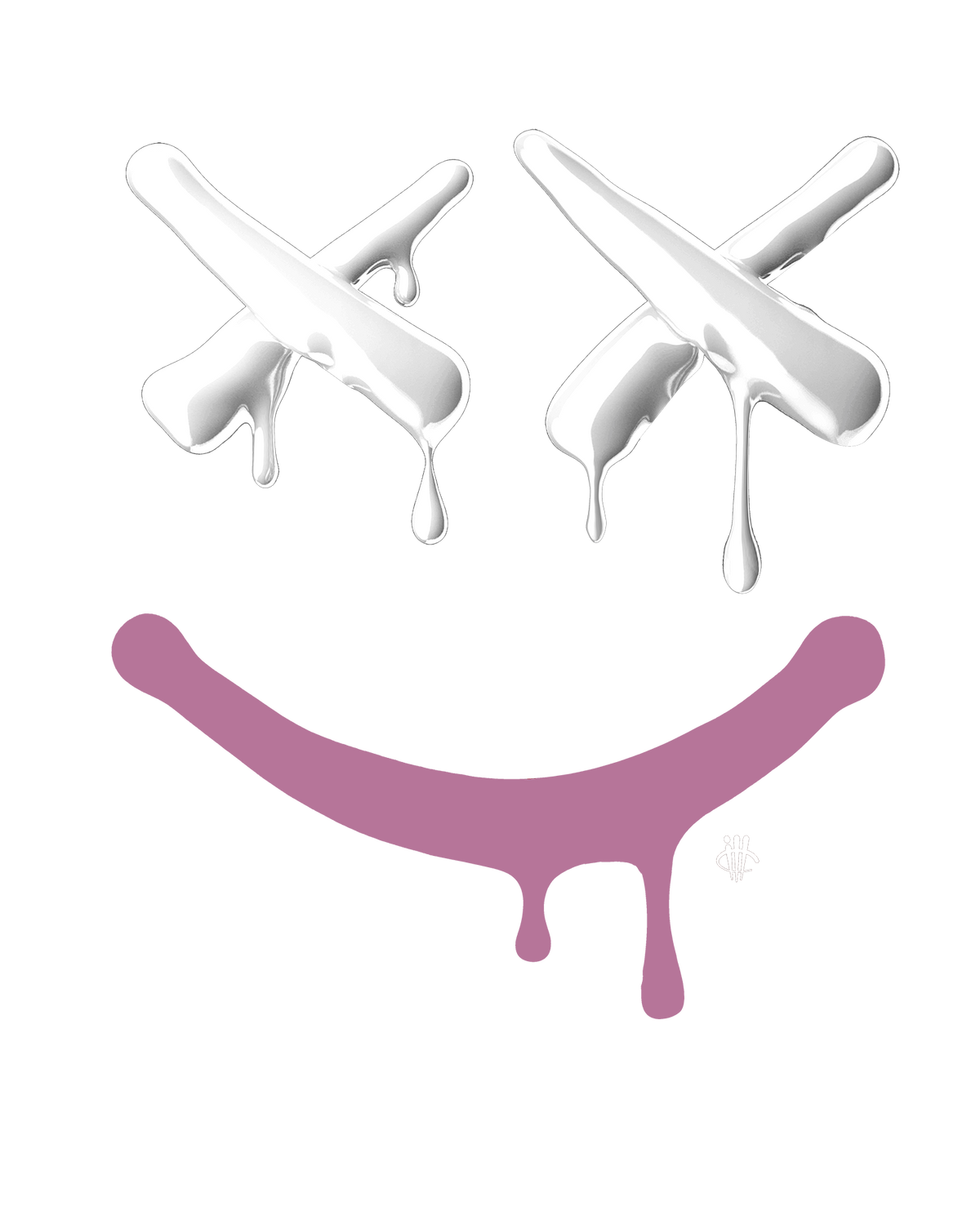 Air Jordan 1 Mid "Berry" Black T-Shirt (Happy Drip) product image 1