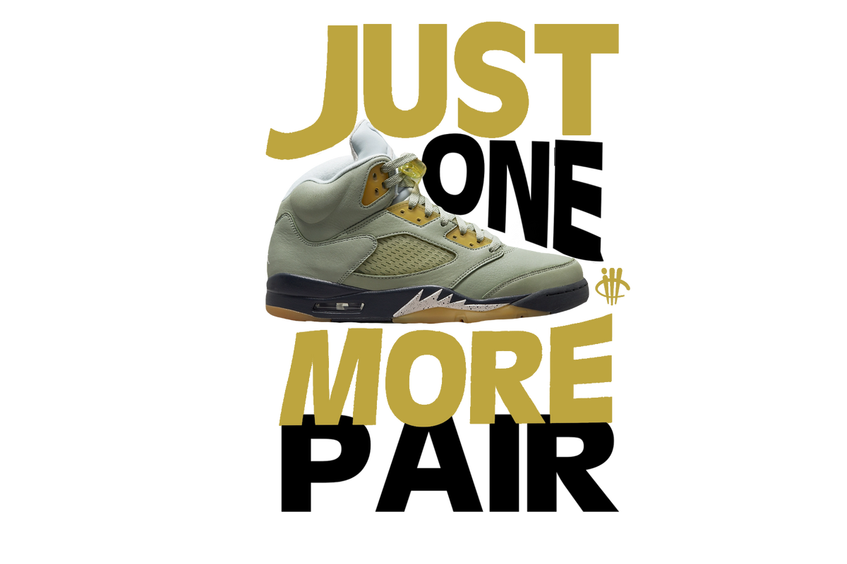 Air Jordan 5 “Jade Horizon” | illCurrency Military Green T-Shirt (JUST ONE MORE PAIR)