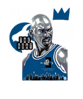 Air Jordan 13 "Brave Blue" 2022 | illCurrency Black T-Shirt (The Goat)