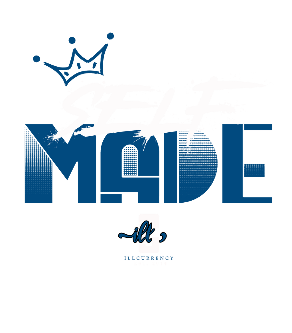 Air Jordan 13 "Brave Blue" 2022 | illCurrency Black T-Shirt (Self Made)