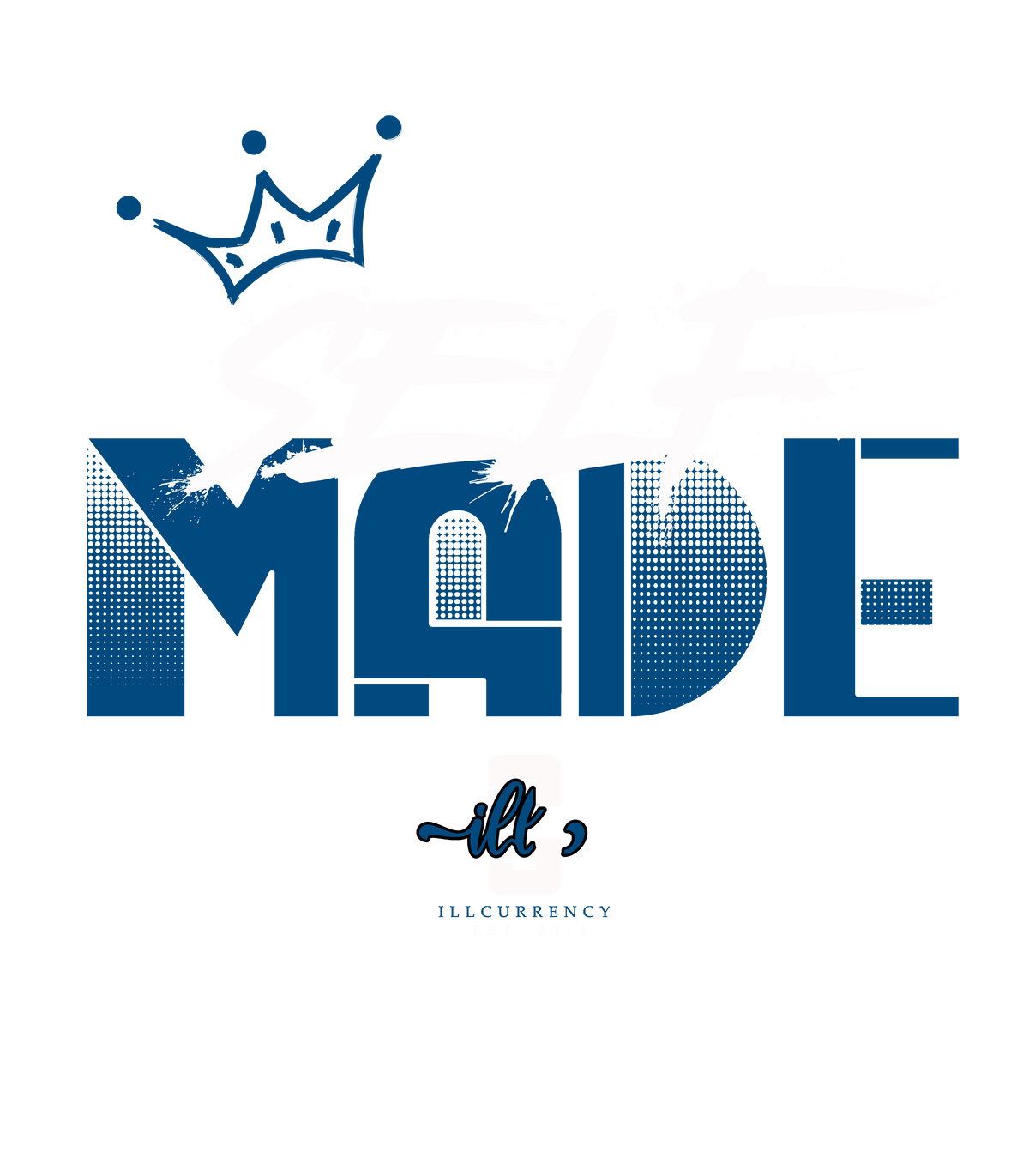Air Jordan 13 "Brave Blue" 2022 | illCurrency Black T-Shirt (Self Made)