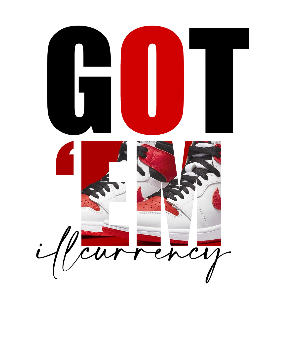 Air Jordan 1 High OG “Heritage” | illCurrency White T-Shirt (Got Em)