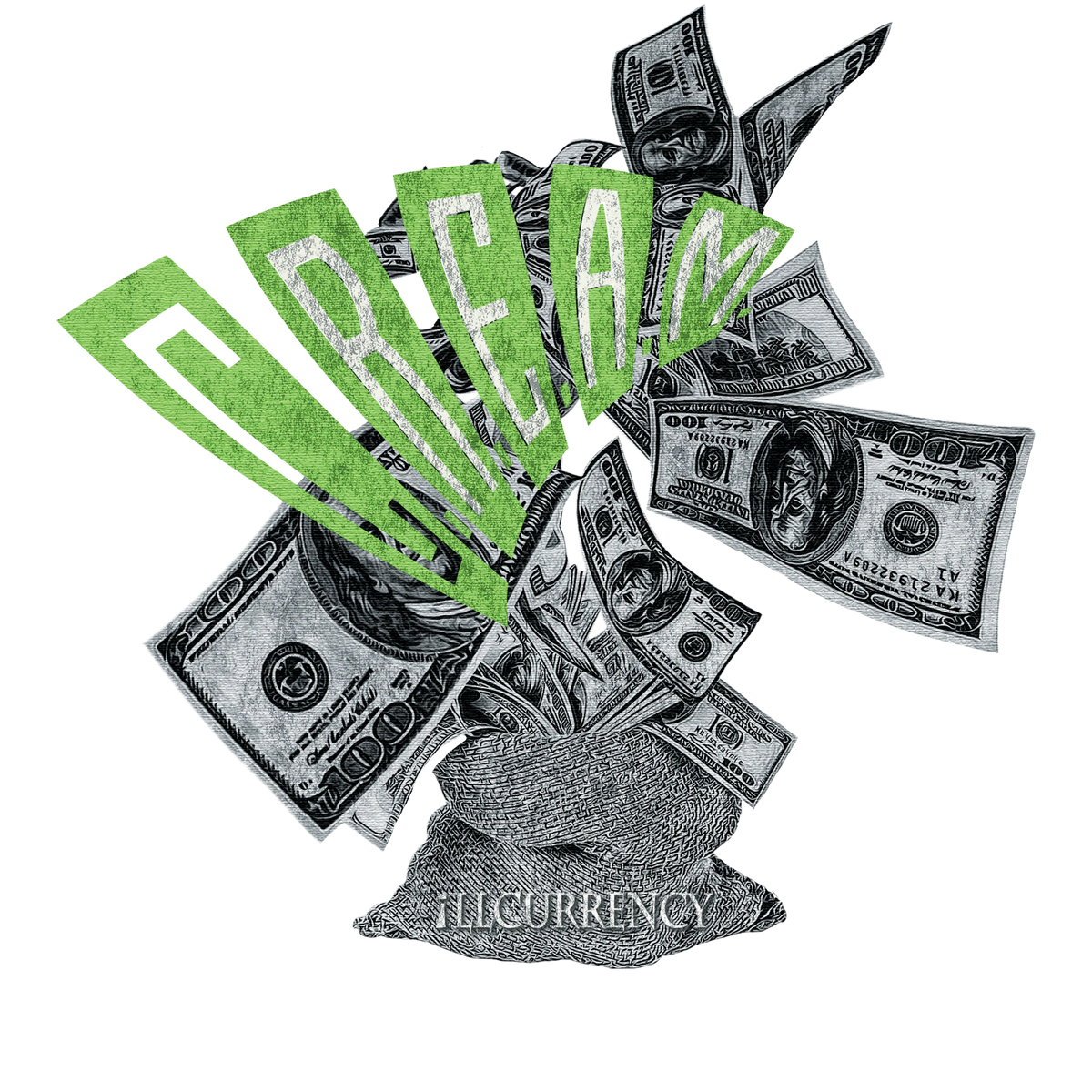 Air Jordan 5 Green Bean Black T-Shirt (C.R.E.A.M.) product image 1