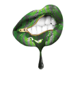 Air Jordan 5 Green Bean White T-Shirt (LIPS UNSEALED) product image 1