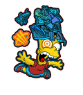 NIKE SB DUNK LOWS (Bart Simpson) | ILLCURRENCY White product image 1