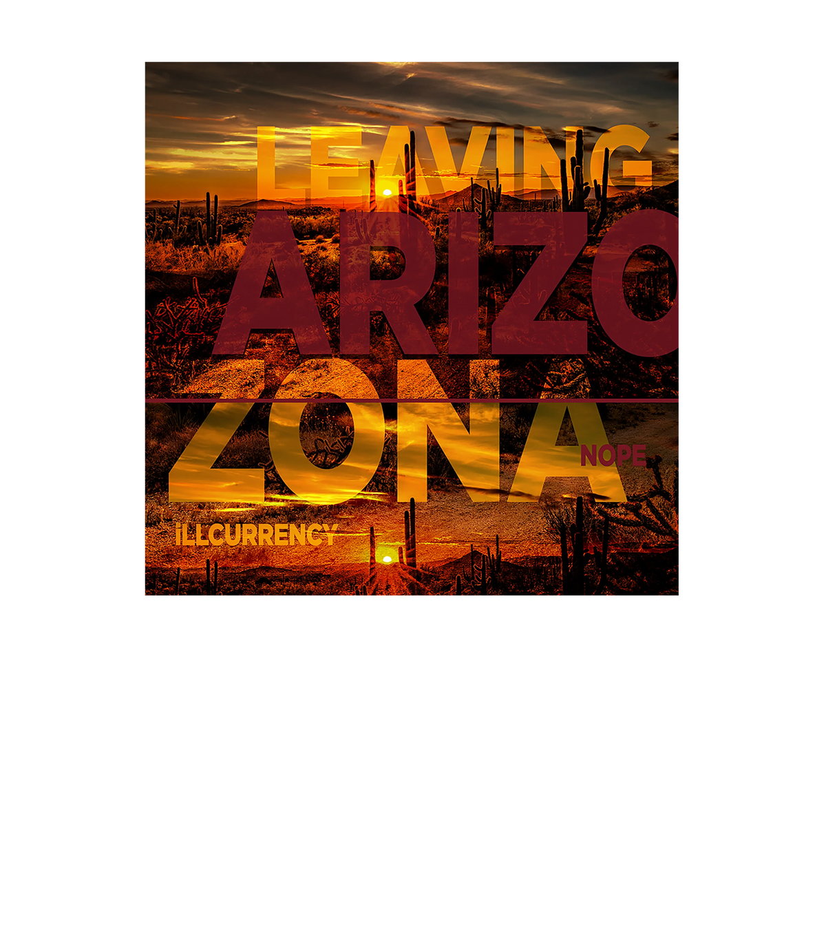 Nike Dunk Low ARIZONA STATE| ILLCURRENCY White T-Shirt product image 1