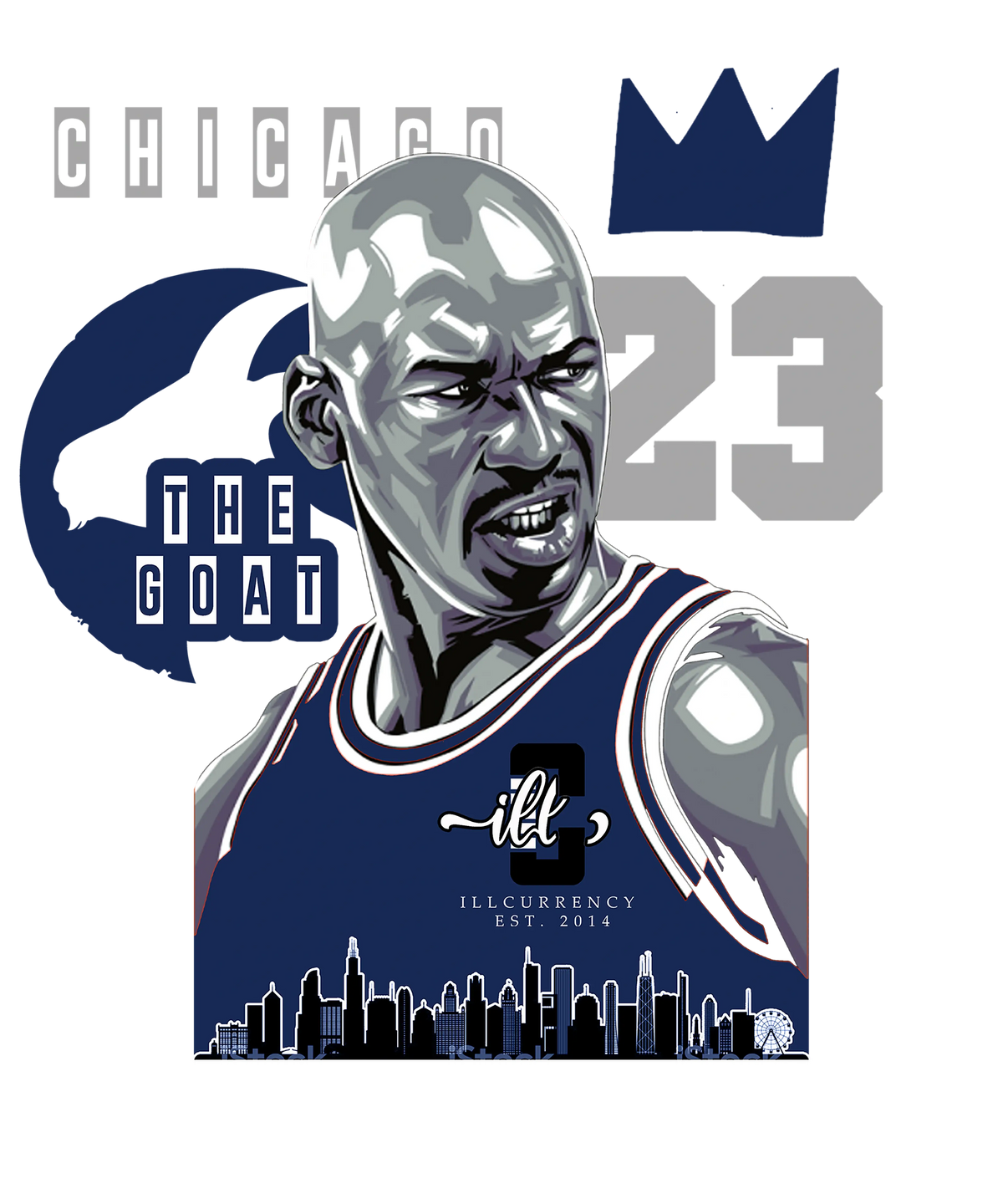 Air Jordan 6 “Midnight Navy” | illCurrency White T-Shirt (The Goat)