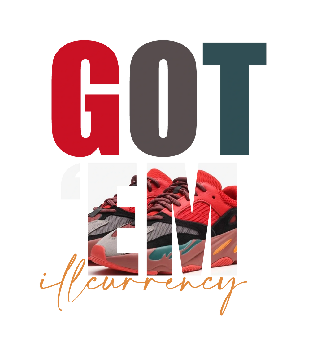 Adidas Yeezy Boost 700 “Hi-Res Red” | illcurrency Black T-Shirt (Got Em)