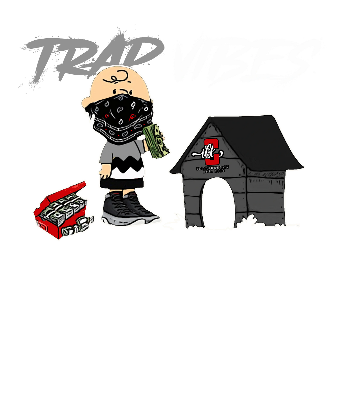 Air Jordan 9 “Particle Grey” Black T-Shirt (Trap Vibes)