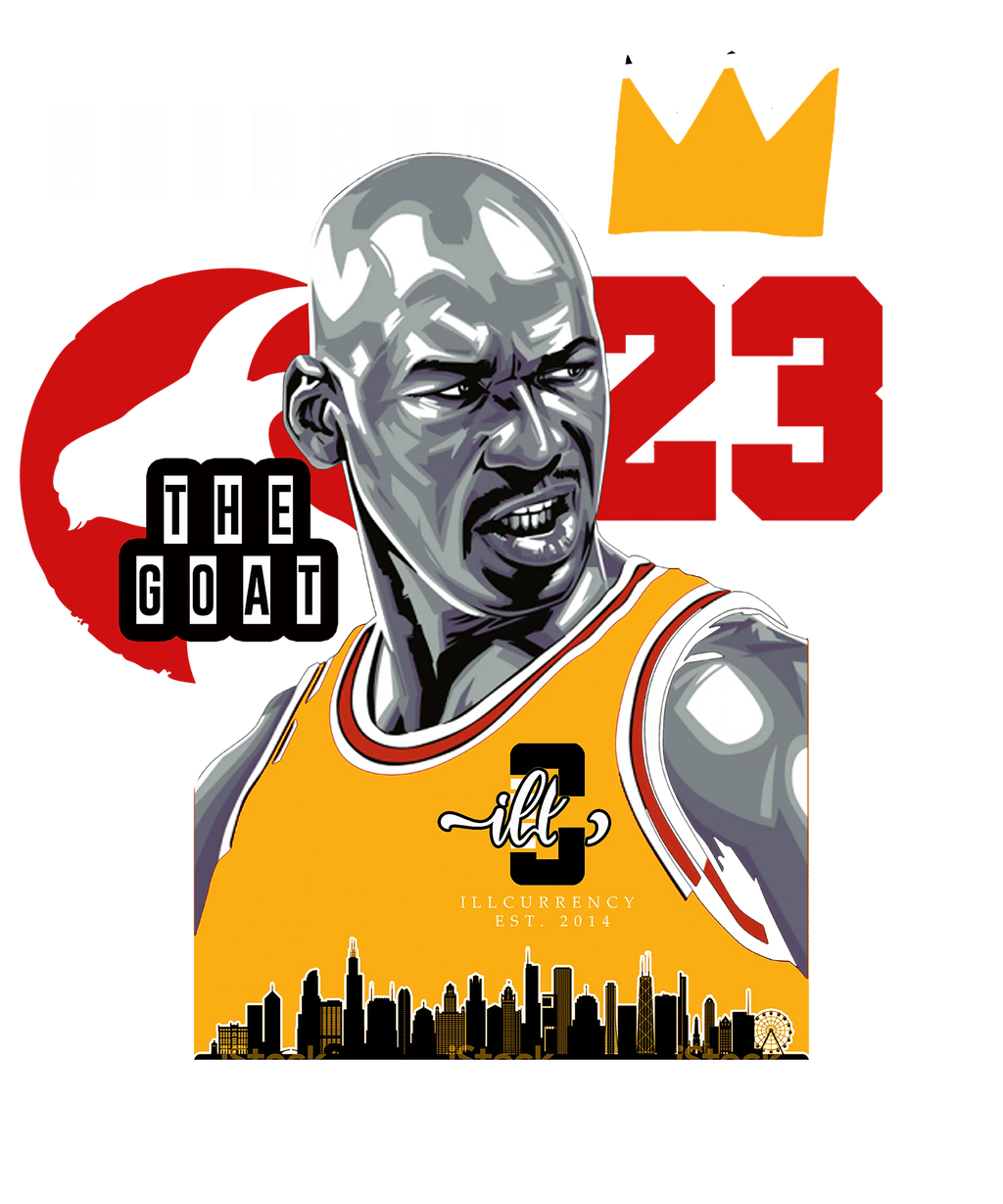 Air Jordan 7 “Citrus” 2022 Retro | illcurrency Black T-Shirt (The Goat)