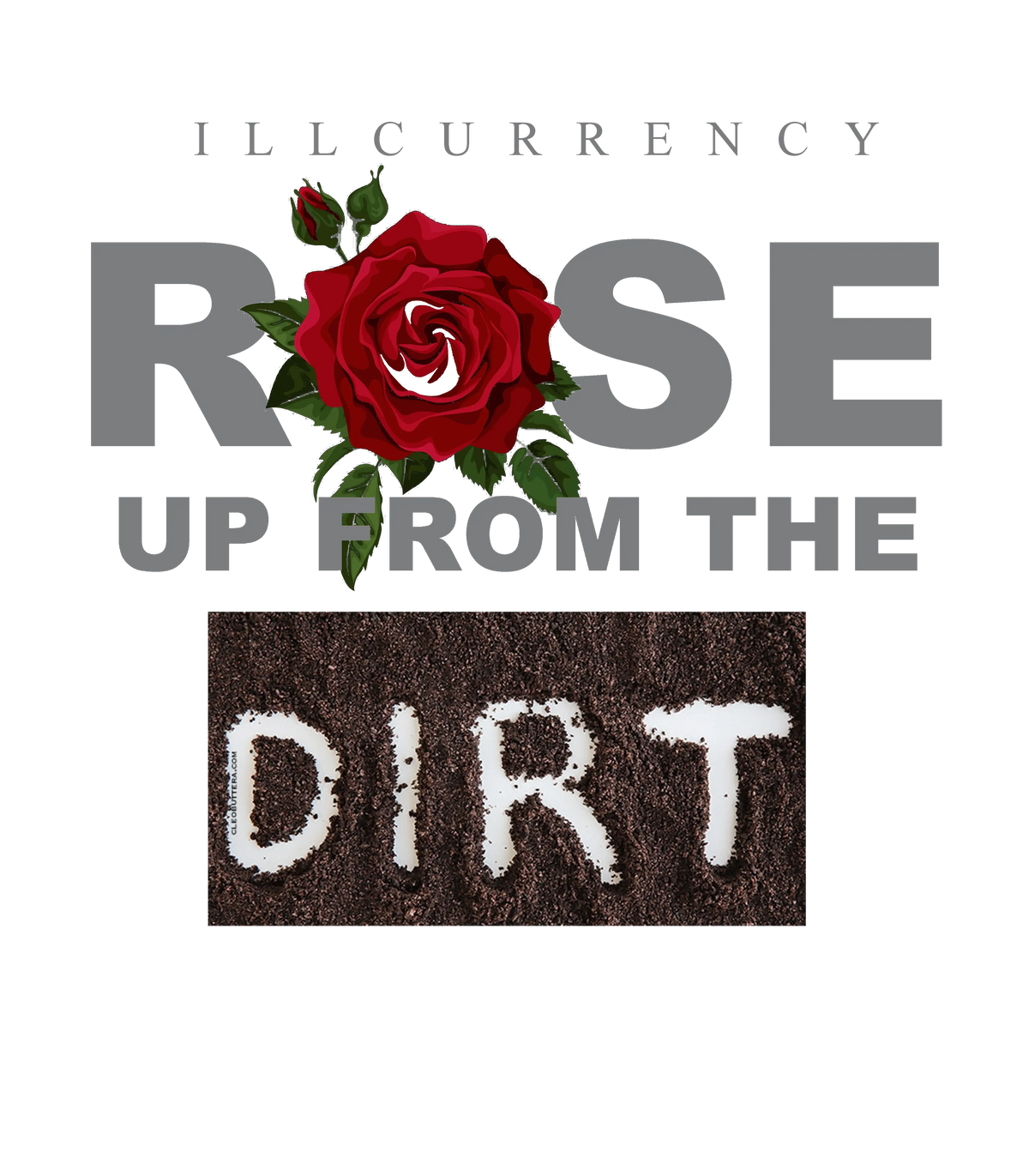 Air Jordan 12 “Stealth” | illCurrency White T-Shirt (Rose up from the dirt)