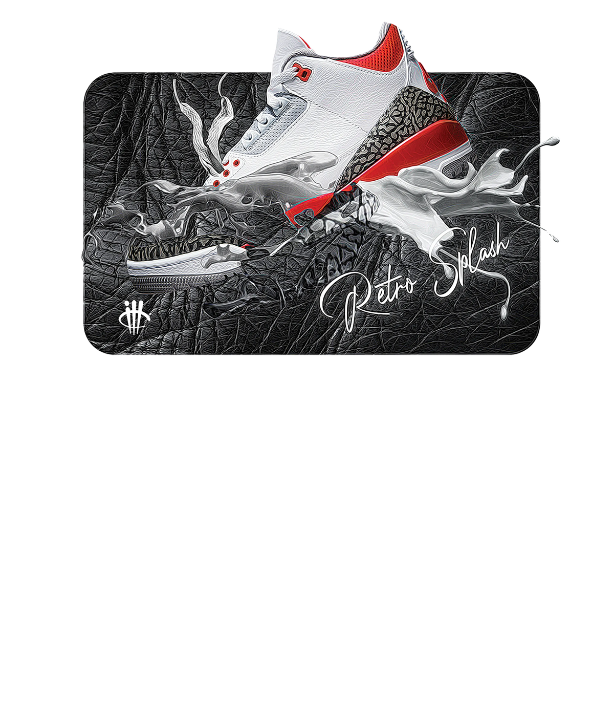 Air Jordan 3 “Fire Red” OG Black T-Shirt (SPLASH SNK)
