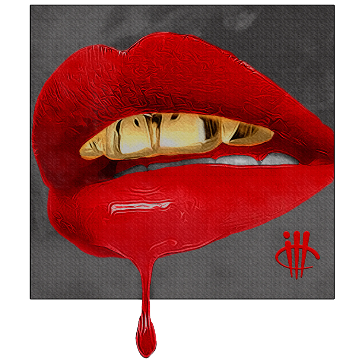 Air Jordan 3 “Fire Red” OG Black T-Shirt (LIPSTICK)