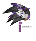 Air Jordan 3 Dark Iris - White T-Shirt (ELEPHANT PRINT SONIC)