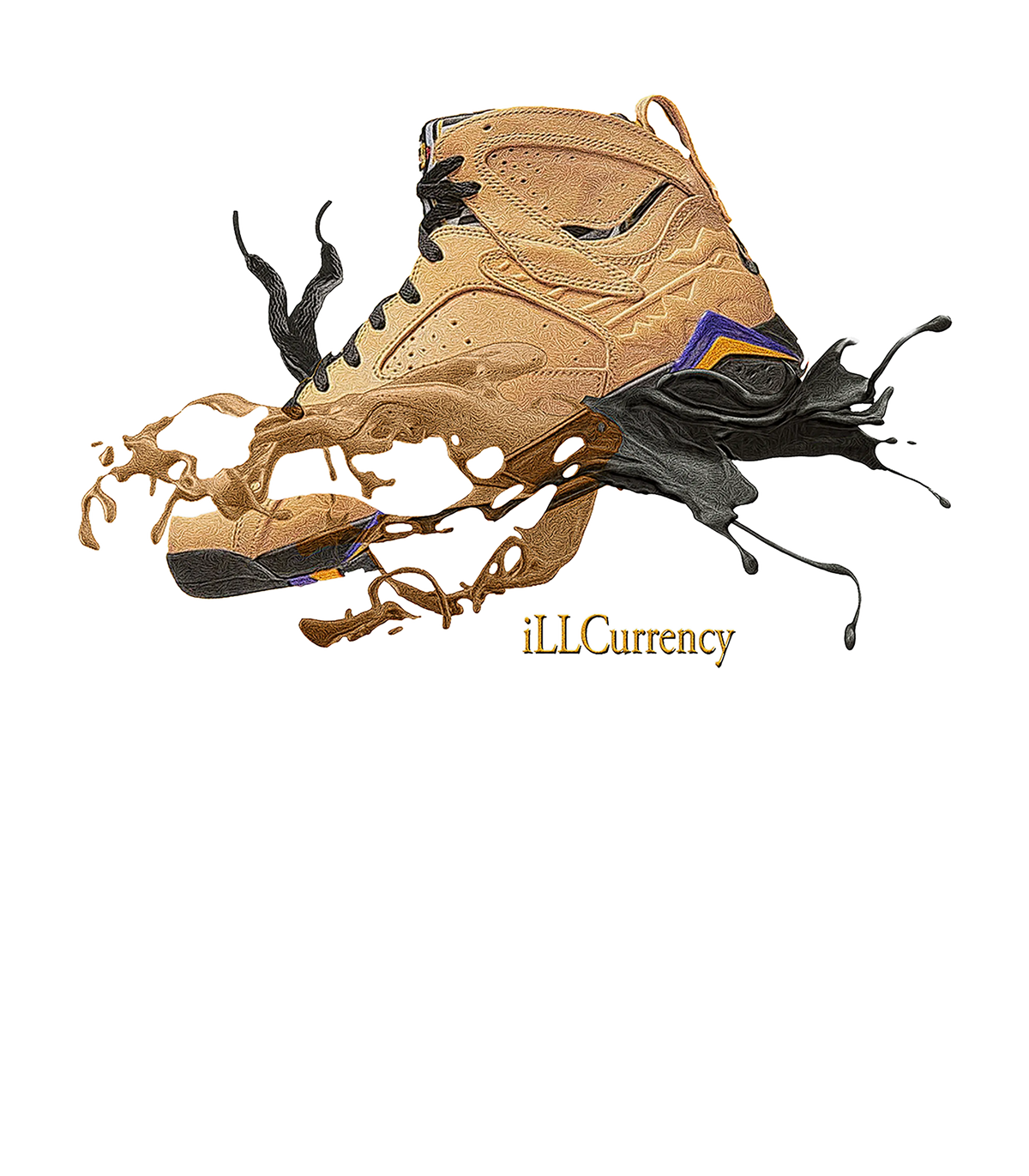 Air Jordan 7 SE “Afrobeats” White T-Shirt (SPLASH)