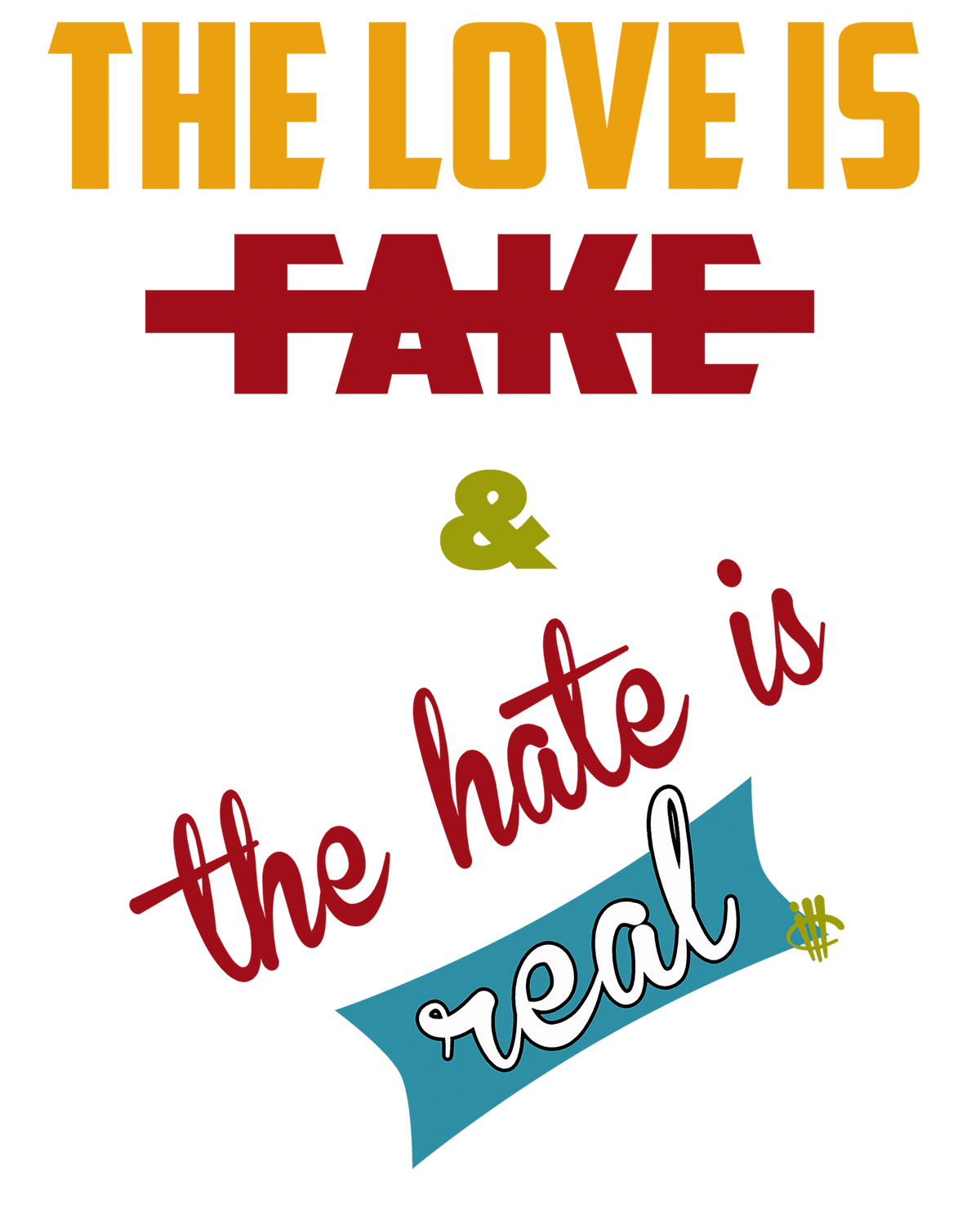 FroSkate x Nike SB Dunk High "All Love No Hate" Black T-Shirt (Love is Fake)