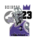 AIR JORDAN 3 "DARK IRIS" White T-Shirt (The Goat)