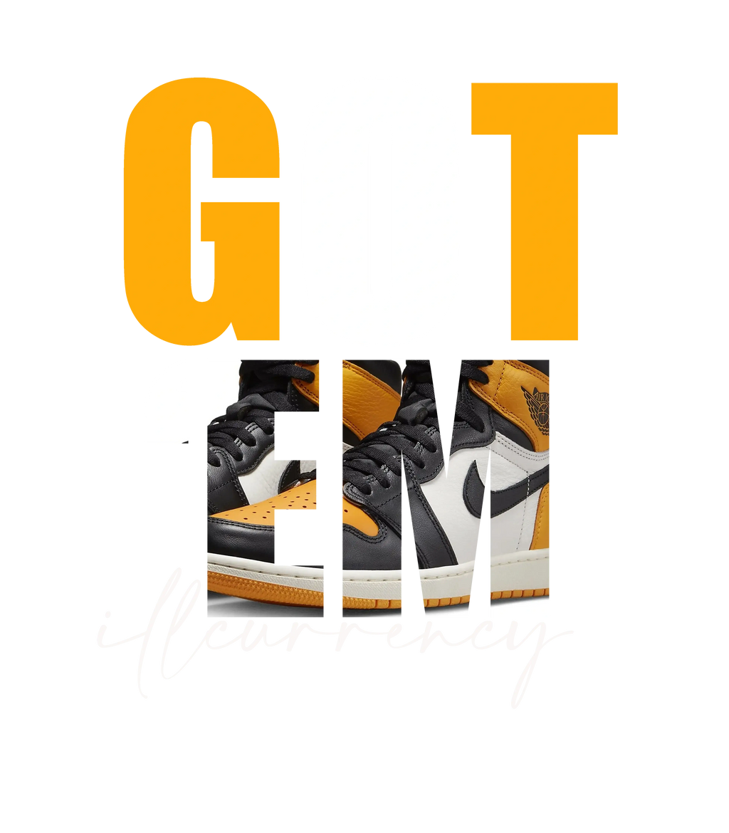Air Jordan 1 High OG “Taxi” Black T-Shirt (Got Em)