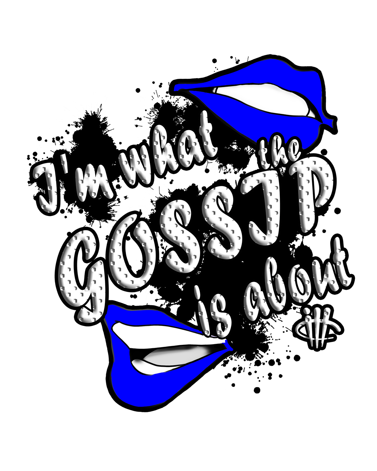 Air Jordan 12 WMNS “Hyper Royal” White T-Shirt (Gossip)