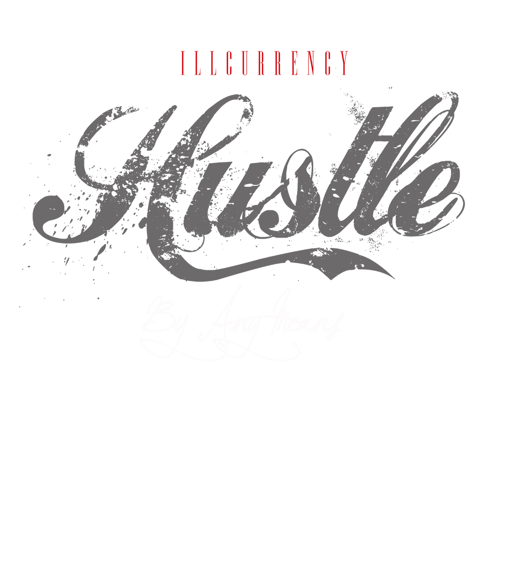 Air Jordan 4 “Black Canvas” Black T-Shirt (Hustle By Any Means)
