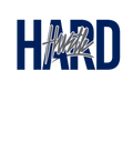 Air Jordan 4 “Midnight Navy” White T-Shirt (Hustle Hard)